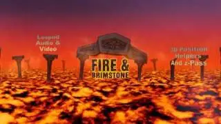 After Effects Template: Fire & Brimstone - Loopable 360 Panoramic of Hell!