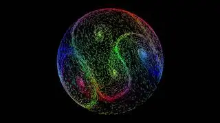 Particles in 2D/3D computed with OpenGL