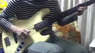 Mick Karn R.I.P. -- Dalis Car (bass cover)