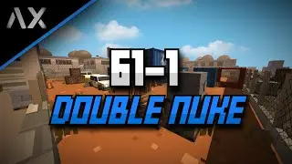 SMOOTH 61-1 FAMAS DOUBLE NUKE GAMEPLAY!?! | feat. Yama [ax] [Krunker]