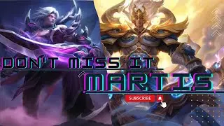 MARTIS MOBILE LEGEND GAMEPLAY ONE HIT KILL💥