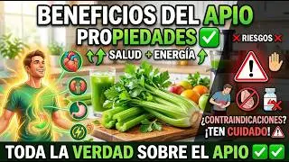BENEFICIOS del APIO - Propiedades y Contraindicaciones ✅