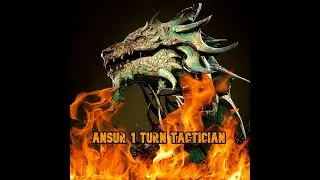 Ansur 1 turn (Tactician Barrel Mode) Baldur's Gate 3