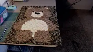 Camo Teddy Bear Baby Blanket
