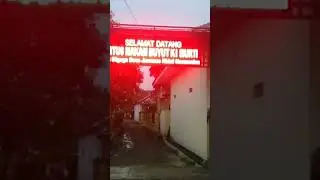 Gapura  Running  Text... Lokasi  Jemaras  Kidul,Kec.Klangenan Cirebon.Pembuatan WA 085315208053