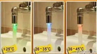 Светящая насадка на кран за 1$, чтобы что и зачем???