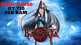 Xeon X5450 - GT 710 - 4GB Ram - Teste - Bayonetta