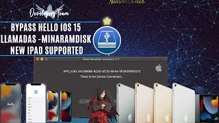 😈BYPASS HELLO IOS 15 SEÑAL LLAMADAS| NEW VERSION MINARAMDISK |FIX SERVICIOS NEW MODEL IPAD SUPPORTED