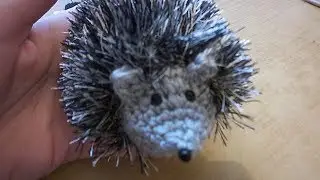 Маленький ёжик крючком МК