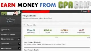CpaGrip Account Creation | Profile Customization and Offer Selection | CPA Marketing Bangla Tutorial