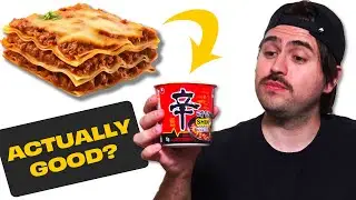 RAMEN + LASAGNA | SNACKS HACKS PART 2