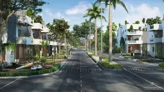 High Renderpoint || Trifecta Verde En Resplandor || 3D Walkthrough || CG Animation