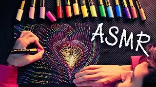ASMR 🖍️Hypnotic Doodling for Valentine's Day (No Talking)