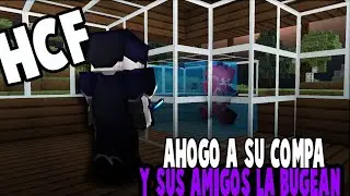 LA NUEVA TRAMPA DE AGUA en Minecraft HCF Encima sus amigos la Bugean *Terminan baneados*