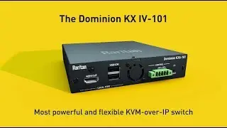 KX IV-101: Ultra High Performance, Single-Port KVM-over-IP Switch with 4K Video