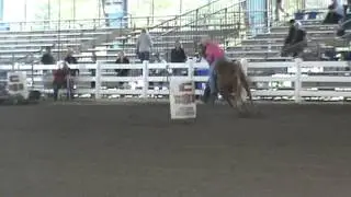 Wyatt and Miss Hollyspeed NBHA Youth finals run