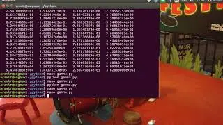 Plotting Gamma Function on Python in Ubuntu