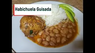 Habichuelas guisadas dominicana (Nueva Version) con sabor diferente.