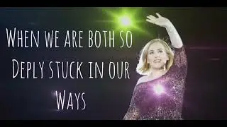 Adele - Easy on Me ( lyrics )