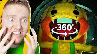ПОЗЗИ встречает МАМОЧКУ и КРОЛИКА БОНЗО Вторая глава Поппи Плейтайм 2 Poppy Playtime 2 (360°)
