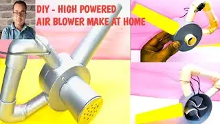 AIR BLOWER MAKE AT HOME | HOW TO MAKE AIR BLOWER | AIR BLOWER MAKING | DIY AIR BLOWER