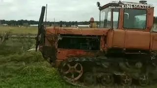 ДТ 75 Последний выезд перед продажей.