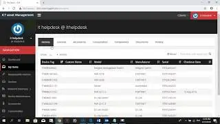 IT Asset Management - Overview of My Items