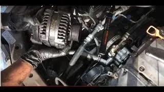 2004 Honda Odyssey Alternator Removal & Replacement without removing tensioner pulley
