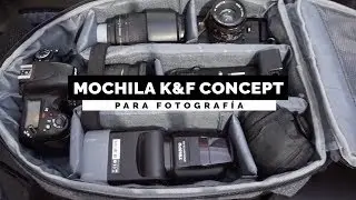 MOCHILA PARA FOTOGRAFÍA | K&F Concept