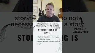 Here's what data storytelling is NOT!