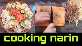 How to cook Uzbek Naryn homemade recipe