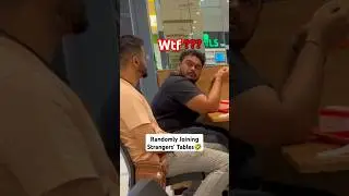 Randomly Sitting on Strangers' Tables🤠 Epic Reactions 🤣