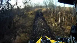suzuki lt250r around the pit