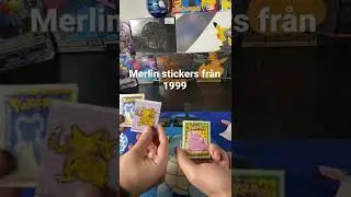 Pokemon Merlin stickers från 1999!