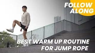 How to Warm Up for Jump Rope Beginners | 5 min Follow Along Muscle Activation