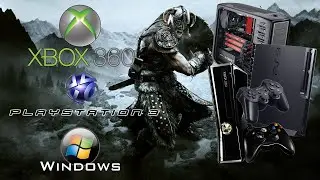 [REUPLOAD] Elders Scroll's Skyrim - Xbox 360, Ps3 & PC comparison