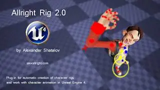 Animation Rig For Unreal Engine #AllrightRig 2.0