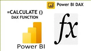 How to use calculate function in power bi dax | dax calculate function