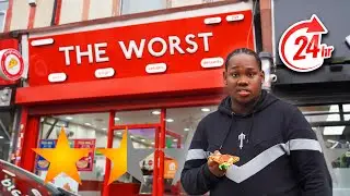 I Survived On Only the WORST Food in the UK For 24 Hours...