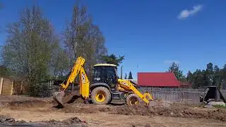 MasicHouse - Фундамент монолитная плита. Копка котлована.