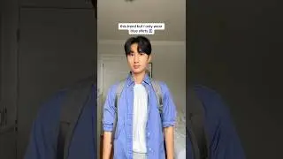this trend but I only wear blue shirts