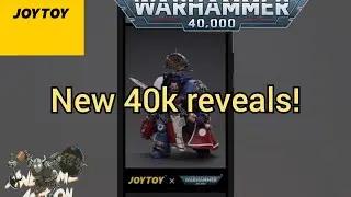 New JoyToy Warhammer 40k Ultramarines