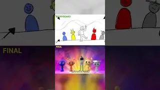 [STORYBOARD vs FINAL] Incredibox Sprunki - Freaky Song (official song)