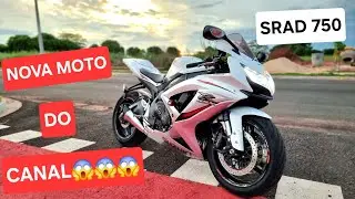 Nova moto do Canal GSX-R 750 ( SRAD)