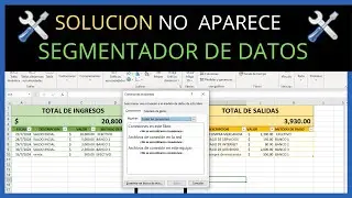 🔧 Solución Rápida: ¿No Aparece la Opción de Segmentar Datos en Excel?