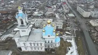 г.Камышлов с коптера. 2016 год.