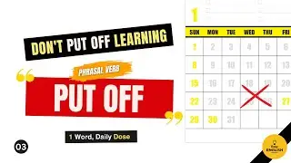 Stop Procrastinating, Master 