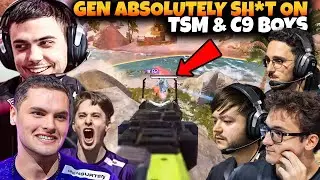 when Genburten & Falcons Boys Popped Off ON TSM & C9 & Claims 1st Place In ALGS LAN Scrims