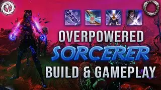 BROKEN Sorcerer PvP Build - Necrom ⚡ CRAZY BURST | SOLO  & GROUP BUILD ⚡  ESO Sorc Build