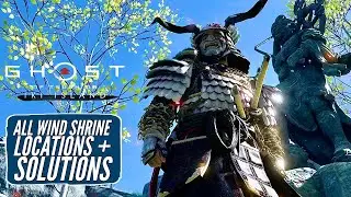Ghost of Tsushima Iki Island - All Wind Shrine Locations | Forgotten Shrines [4K 60FPS HDR]